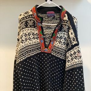 Vintage Norwegian Wool Sweater